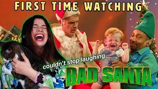 Bad Santa made me laugh until I cried 😂🤣😭 First time watching reation & review #MerryChristmas