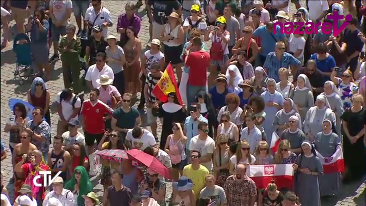 Palabras del Papa después del ángelus: Domingo 20 de agosto 2017 santa misa de hoy en vivo maria vision