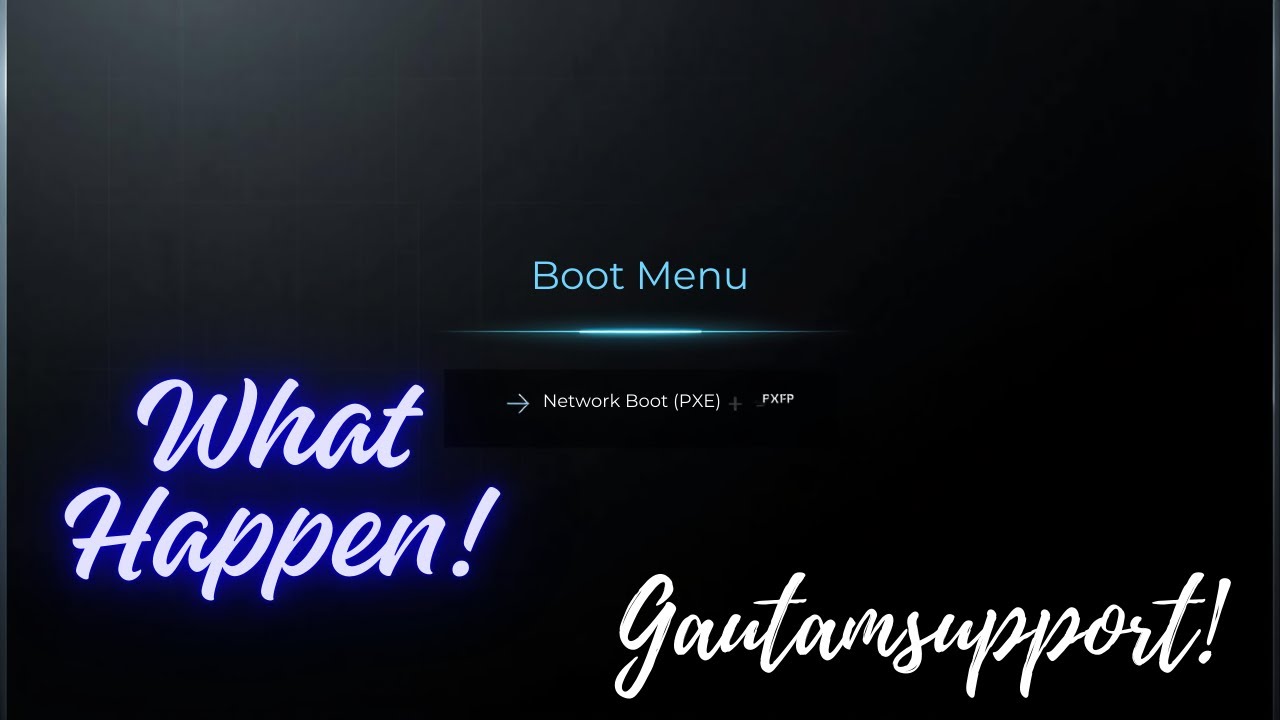 How to Used Network With PXE | 