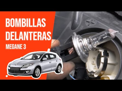 Cómo cambiar las bombillas delanteras MEGANE 3 💡