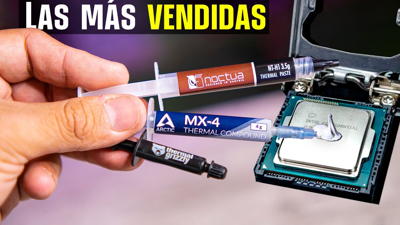 Pruebo las Pastas Térmicas más Famosas ¿Valen la pena? - YouTube