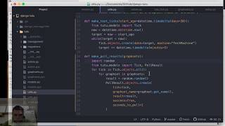 Python/Django live coding Part 8 - Adding Test data