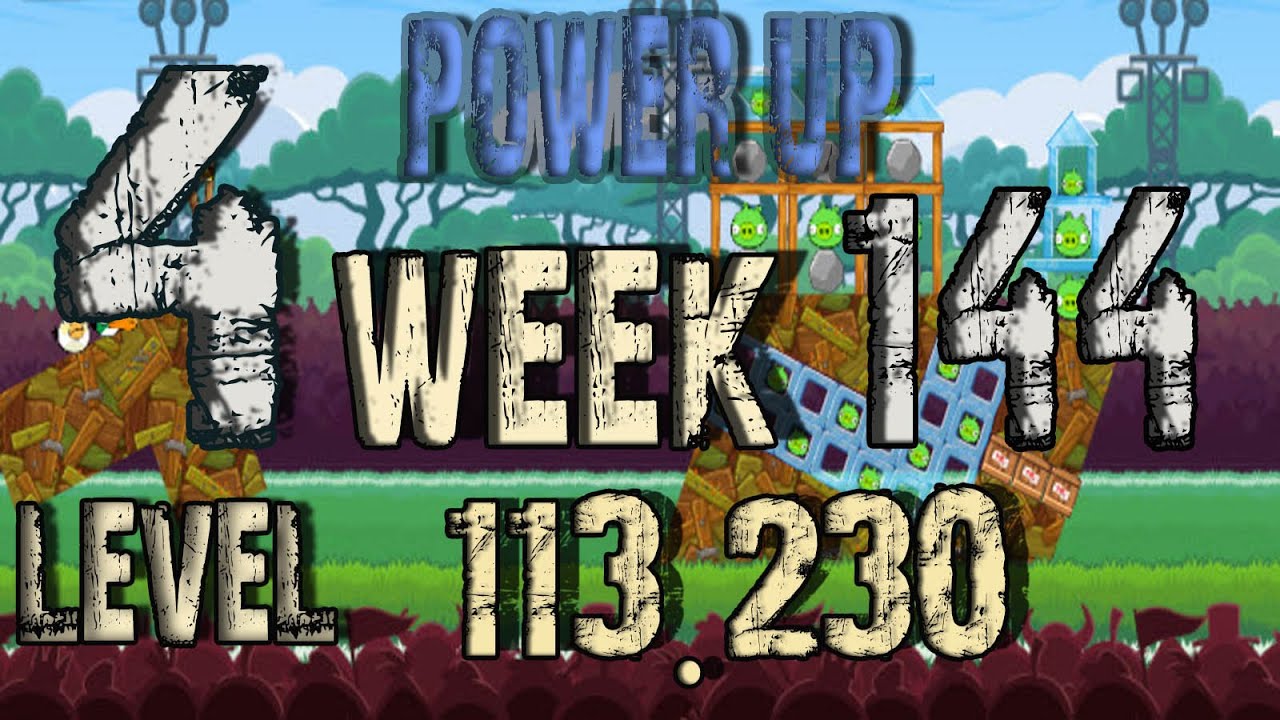 Angry Birds Friends Tournament Week 144 Level 4 | power up HighScore ( 213.230 k )