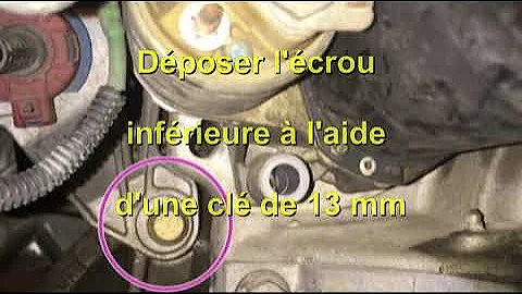 Où se trouve le démarreur C3 Pluriel ?