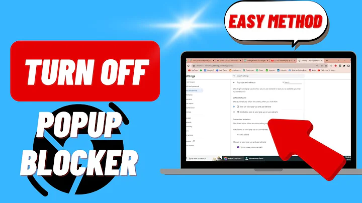 How To Disable Pop Up Blocker In Google Chrome [ STEP BY STEP GUIDE ]
