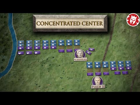 Ancient Tactics: Concentrated Center - Kings and Generals #shorts