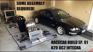 K20 DC2 Integra Racecar Build Ep. 01 - Intro & Plans