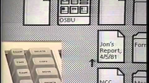 Xerox Star 1981 Video