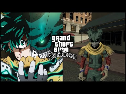 Mod Skin Deku Vigilante GTA San Andreas