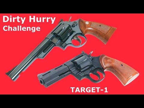 ダーティハリーチャレンジ】リボルバーで遊び倒そう！【エアガン