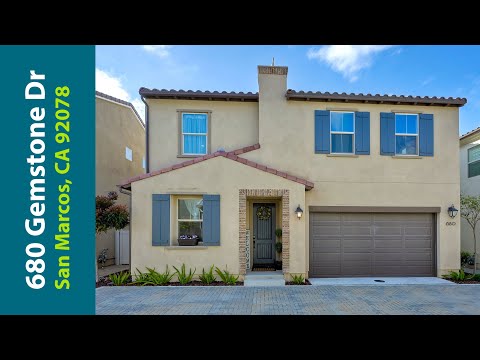 680 Gemstone Dr, San Marcos, CA home video tour