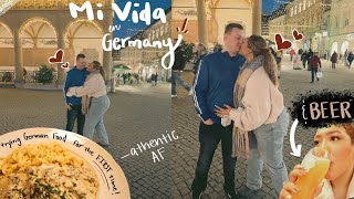 Trying Authentic German Food for the First time❣️ + famILY day in Amberg (milso vlog)