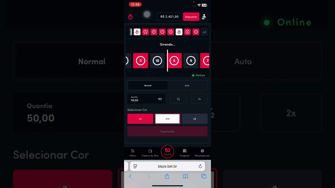Operando na blaze conta saque(alavancagem de alto risco)