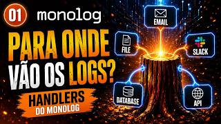 📂 Monolog no PHP - Para Onde Enviar os Logs com os Handlers? Descubra as Opções!