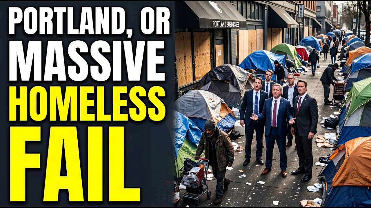 After $2.77 BILLION Spent Portland Homeless Hits Record HIGH - YouTube