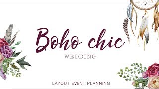 Boho Chic Wedding by Layout Event Planning