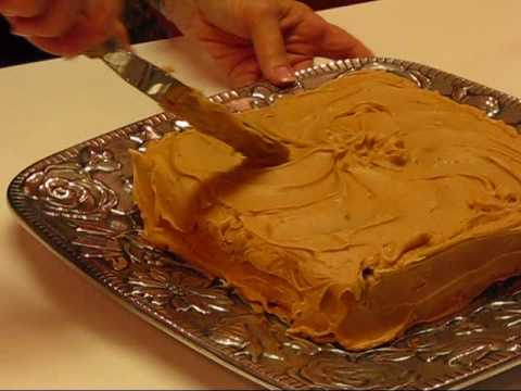 Betty's Penuche Icing for her Applesauce Spice Cake