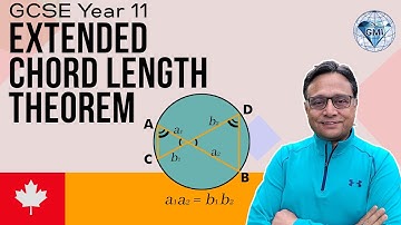 DIFFICULT Chord Length Theorem and Radius of Circle given Perpendicular Chords GCSE