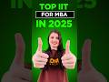 Best MBA Colleges in 2025 for IIT Graduates