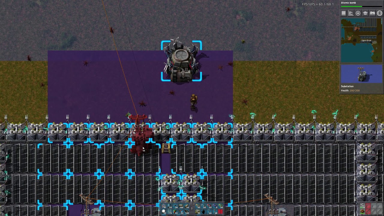 Yet More Solar Panels (Let's Play Factorio Kilobase S20 E023) - YouTube
