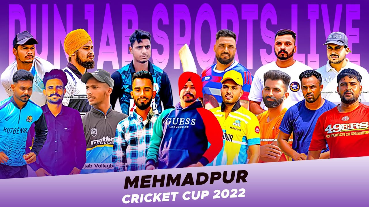 Mehmadpur Jalandhar Cricket CuP 2022 Surjitsinghsandhu89