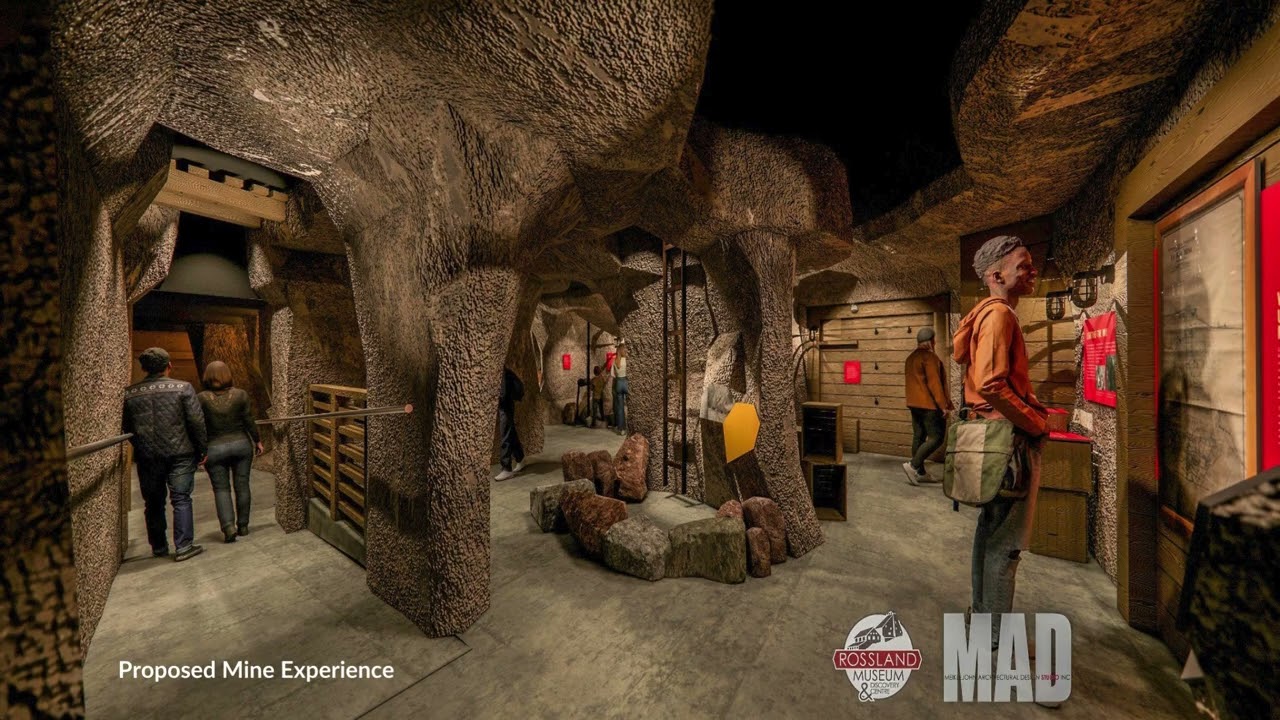 Rossland Museum Renewal Project - September 2024 Renderings