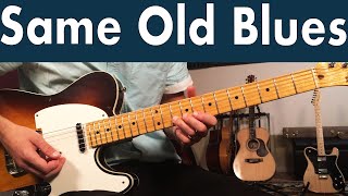 Freddie King Same Old Blues Guitar Lesson + Tutorial