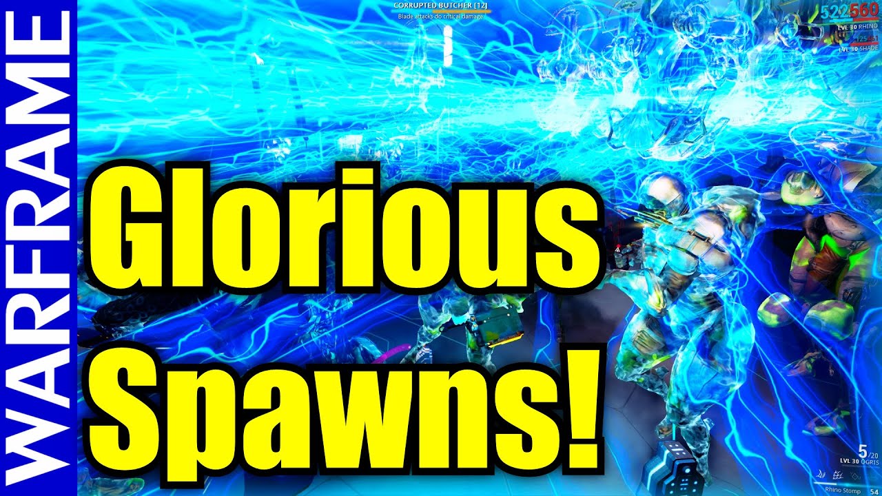 Awesome Warframe Spawn Mechanics! Run, Smash, Loot! Update 16.3 [1080HD]