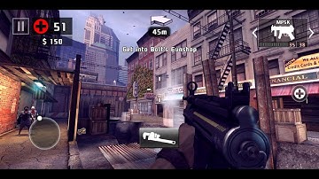 Dead Trigger gameplay zombie Survival Gameplay Part 26 - Harini game Android Game