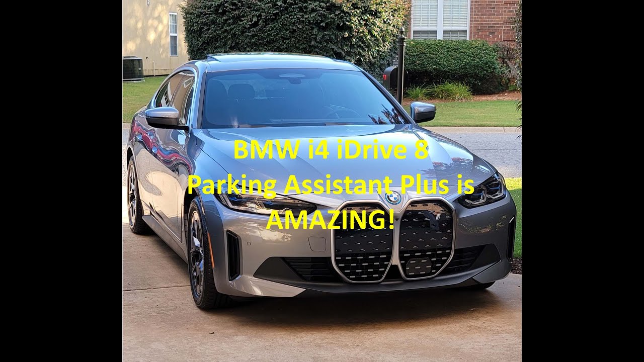 2022 BMW i4 eDrive40 Parking Assistant Plus - YouTube