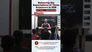 Crack SSB by Understanding Assessors | Sudhir Sir