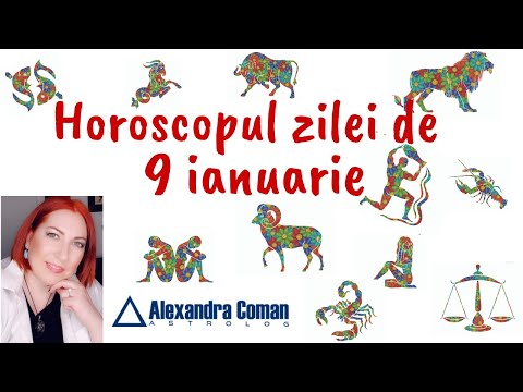 Video: Horoscop Pentru 9 Ianuarie 2020