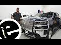 etrailer | Set up: Westin HDX Grille Guard with Punch Plate on a 2022 Chevrolet Silverado 1500