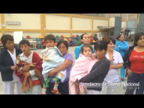 Simulacro de Sismo - INSN san borja basketball