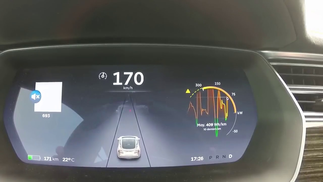 Tesla Model S 75D MAX Acceleration! Destroys all cars on road!