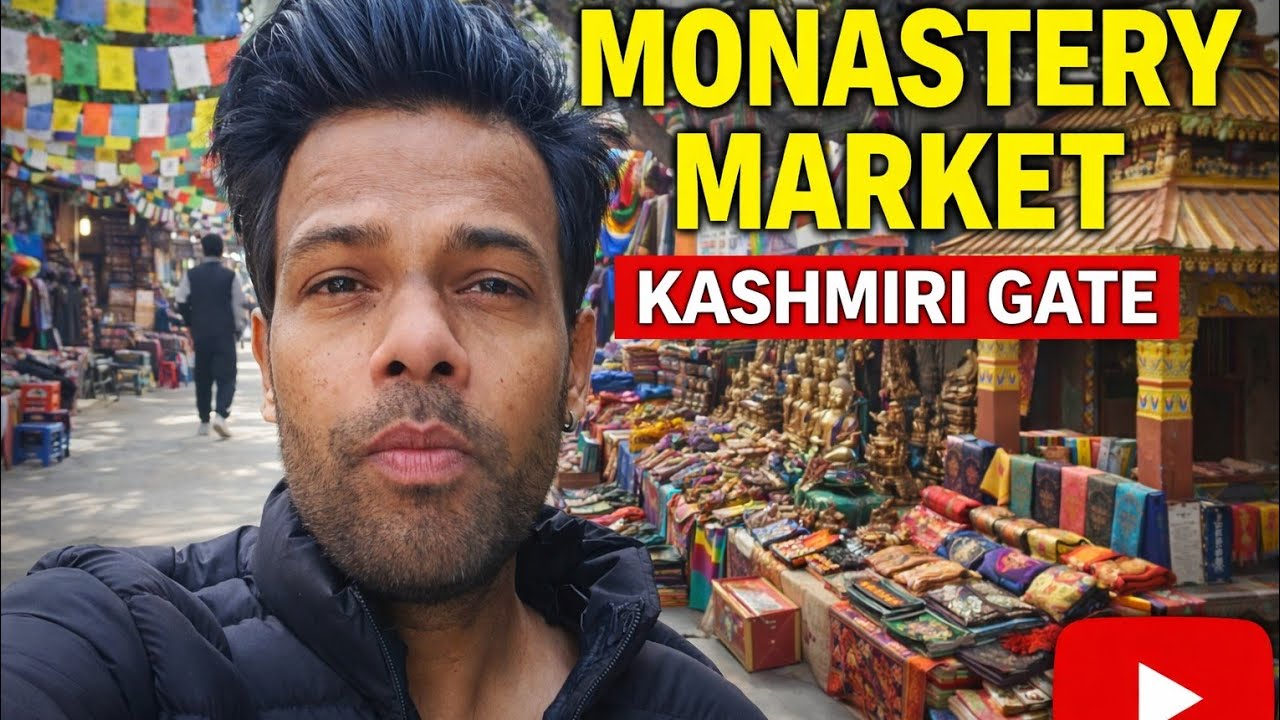 Monastery market || kashmiri gate 2026 || Tibetan market 