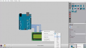 16x2 lcd interface with arduino in fritzing part-1