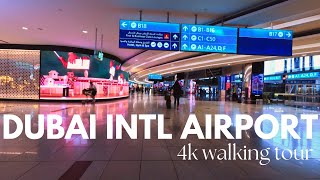 Midnight Magic: 9-Minute Walkthrough of Dubai Airport During a Layover | Virtual Tour 🌙✈️