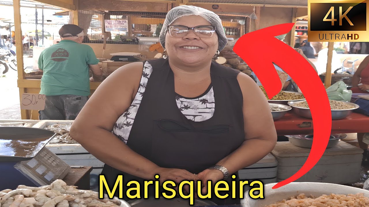 Barracas das marisqueiras em Maceió-AL 🐟🐠🦐🦀🐙