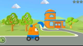 Leo the Truck App Gameplay. Toy Car Games for Kids part-1 screenshot 5