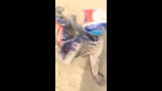 Ocotillo Shell Reef 90ft Step Up Crash || Cams Leap of Faith ||