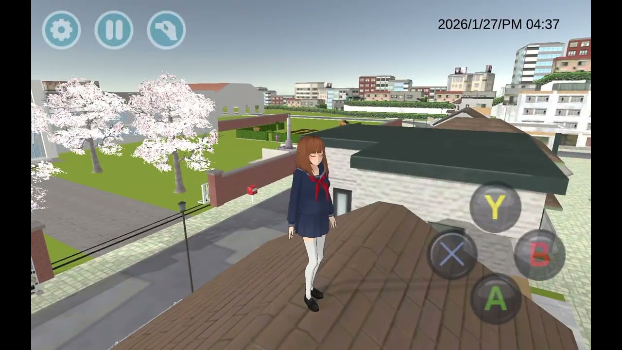 Tutorial de como entrar a un lugar secreto en high school simulator 2018