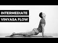 Strong 45 minutes intermediate vinyasa flow  full class  bodsphere