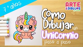 Como Dibujar Unicornio Paso A Paso