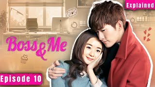 Boss and Me Epi 10【Hindi Explained】Chinese Drama In Hindi | Chinese Drama Hindi explanation