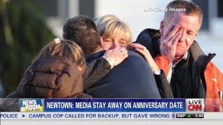 Newtown to media: Stay away on shooting anniversary