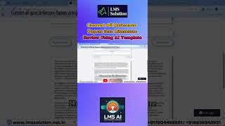 Convert All Reference Papers into Literature Review Using AI Template   LMS AI   AI for Research