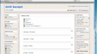 Moodle 1.9 - File Upload