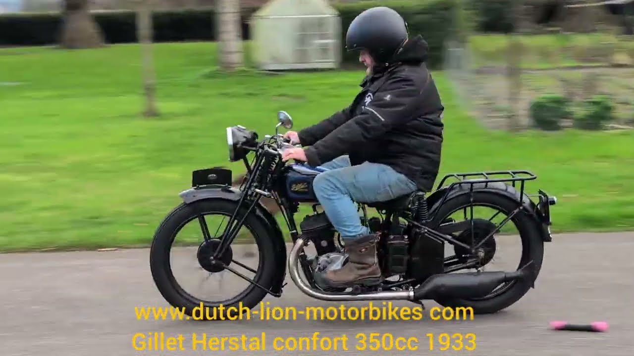 Gillet Herstal confort 350cc from 1933