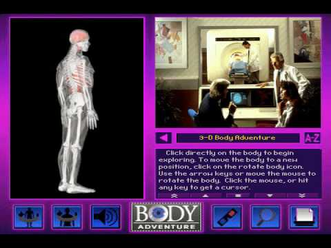 3-D Body Adventure MS-DOS/Packard Bell Version Part 1